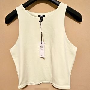 New Express Lg Body Contour Top- Mint Green